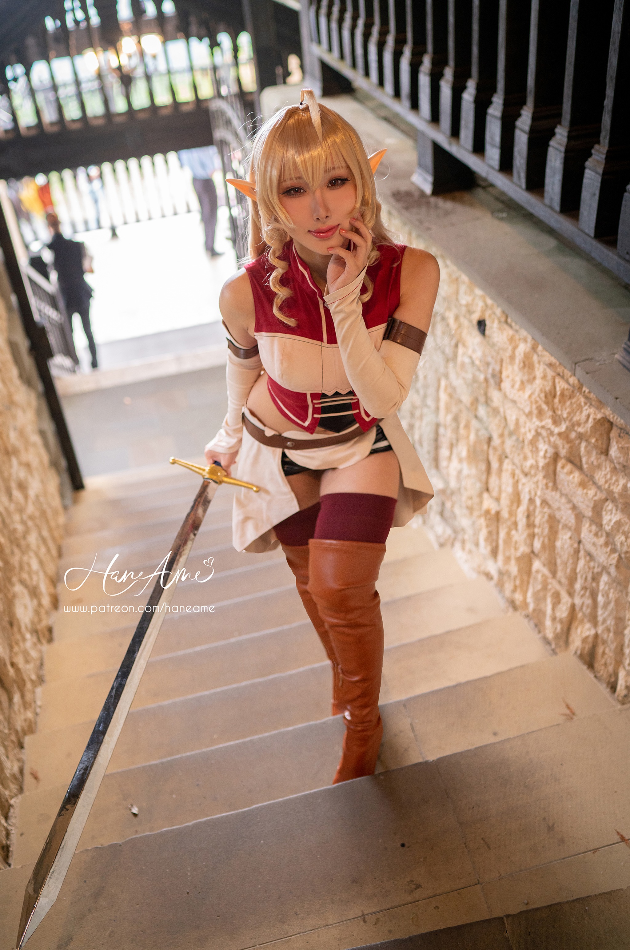 雨波_HaneAme – NO.200 Elinalise Dragonroad[46P]-XikXak